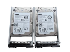 LOT OF 2 Dell R95FV 600GB 12Gb/s 2.5" SAS Server HDDs ST600MM0088 w/tray