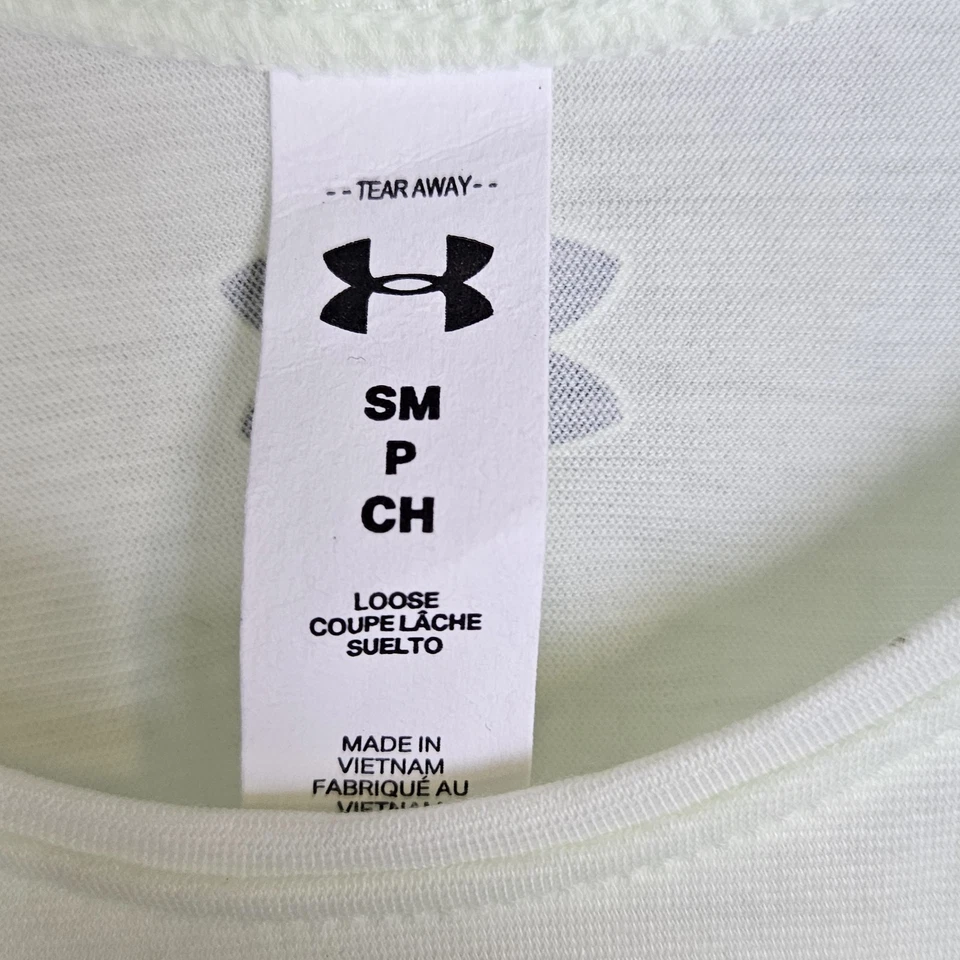 Under Armour Tank Women's Size Small Loose Fit Light Green Back Cutout 96510 - Image 3 of 4
