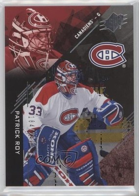 2017-18 SPx Legends 184/249 Patrick Roy #22 HOF 1hh