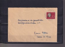 DDR NR.632 AUF BRIEF MIT STEMPEL JENA.