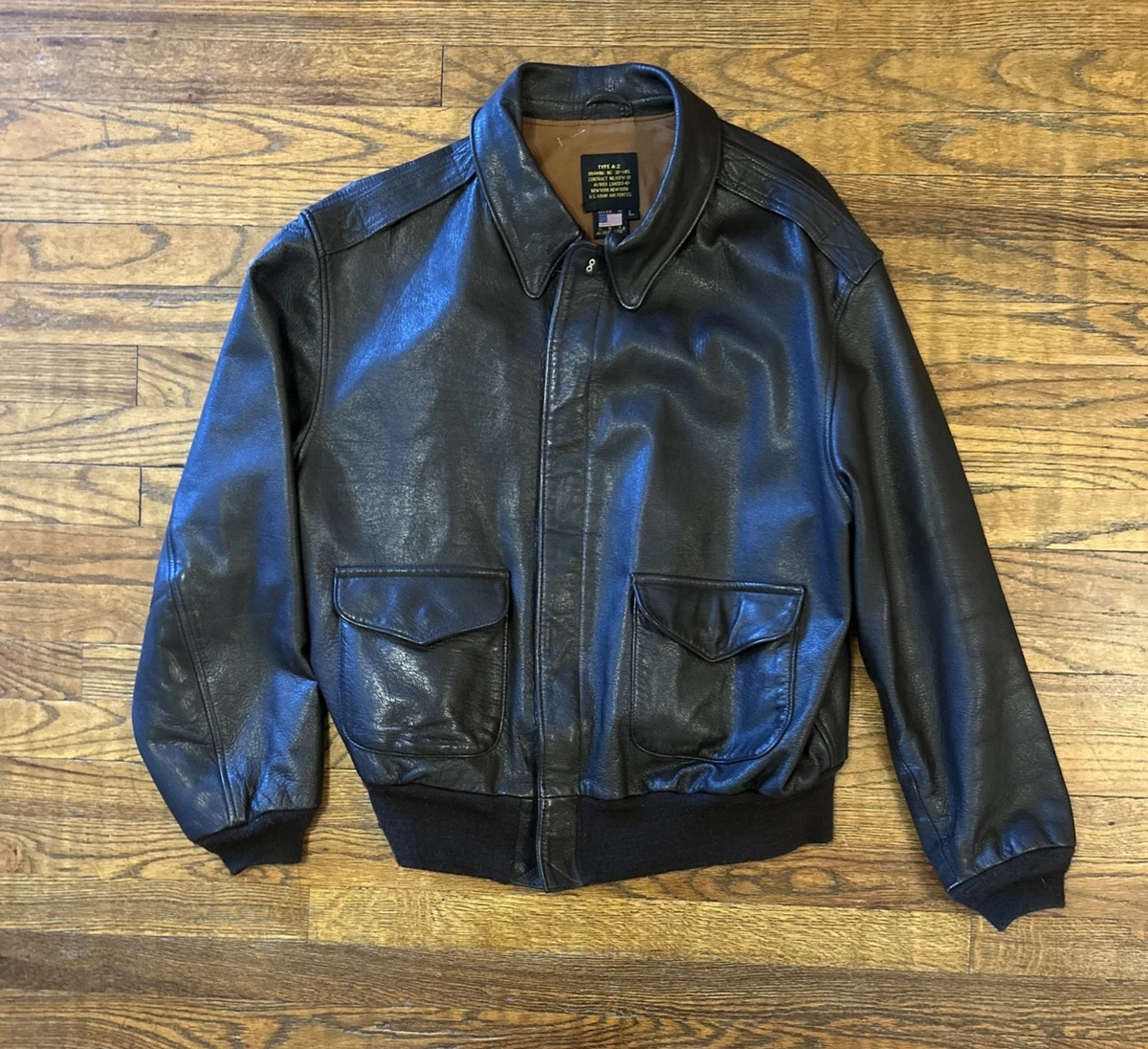 M size 1980s Jacket Leather Flight A2 Avirex jacket leather flight A-2 / AVIREX ジャケット・アウター - Co. Supply Kind ジャケット・アウター