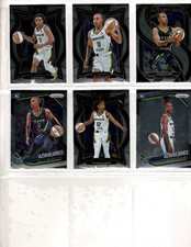 Panini Select/Prizm 2025 WNBA Dallas Wings Rookie 6-Card Lot 