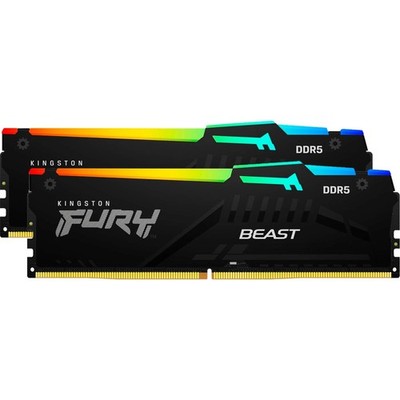 2x 8GB (16GB) Kingston Fury Beast DDR5 RGB 6000MHz CL30