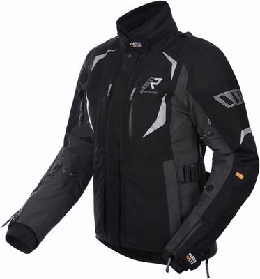 Rukka Motorrad Textiljacke Ventu-R Goretex 2Lagen Laminat Herren schwarz-grau 58