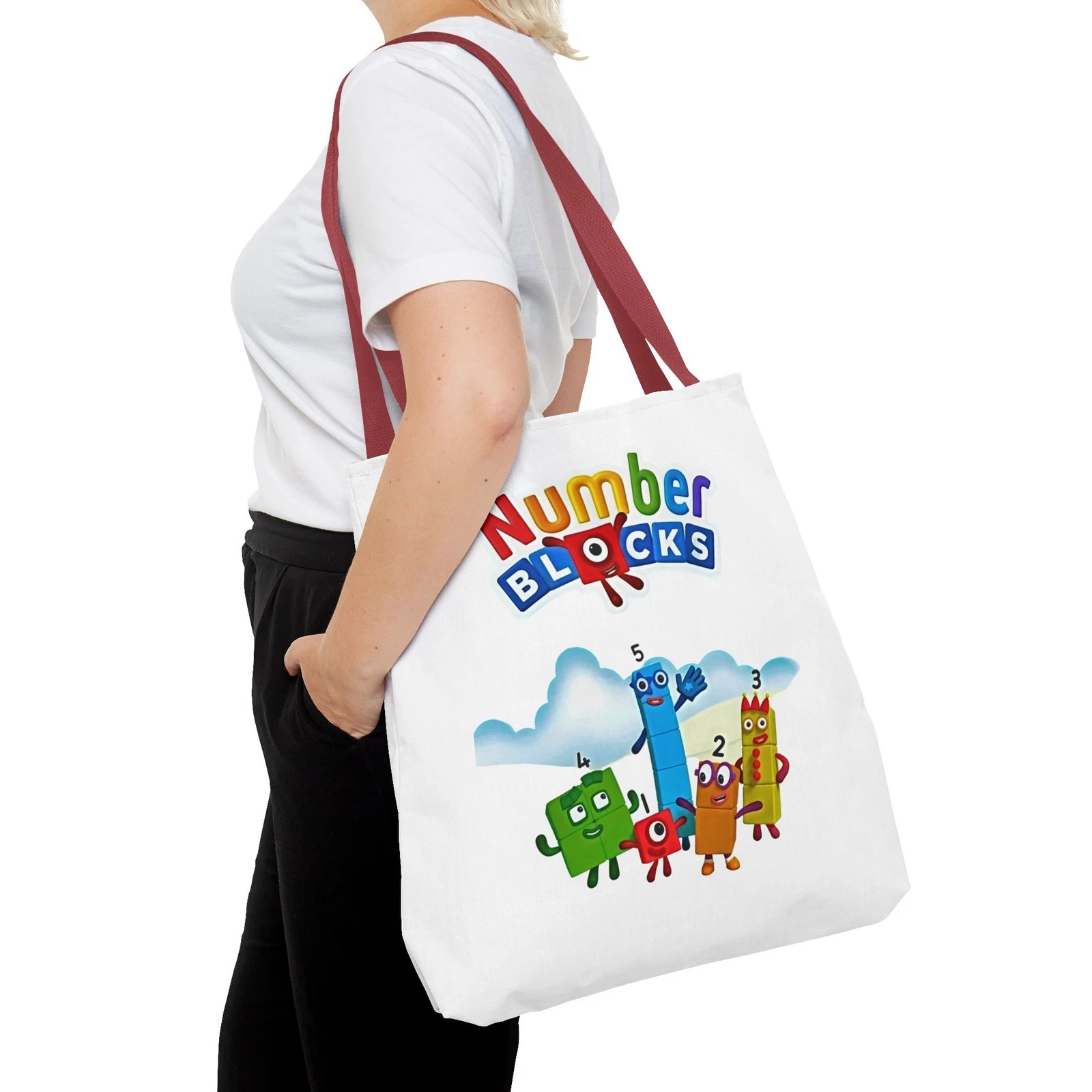 Number Blocks Tote Bag for Kids