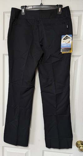 Adidas Climalite Women's Black Straight-Leg Stretch Golf Pants Size 10 NWT - Picture 3 of 16
