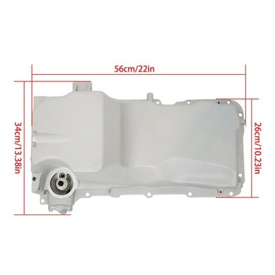 Engine Oil Pan 12579273 For GM 99-06 Sierra/Silverado 1500/2500/3500 4.8/5.3/6.0