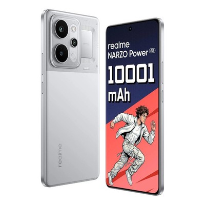 realme Narzo Power 5G 128GB Titan Silver 10001mAh Battery 144Hz