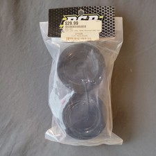 BSR Racing 1/10 CW Rear Tires Dirt Oval Foams Red 2 C1026