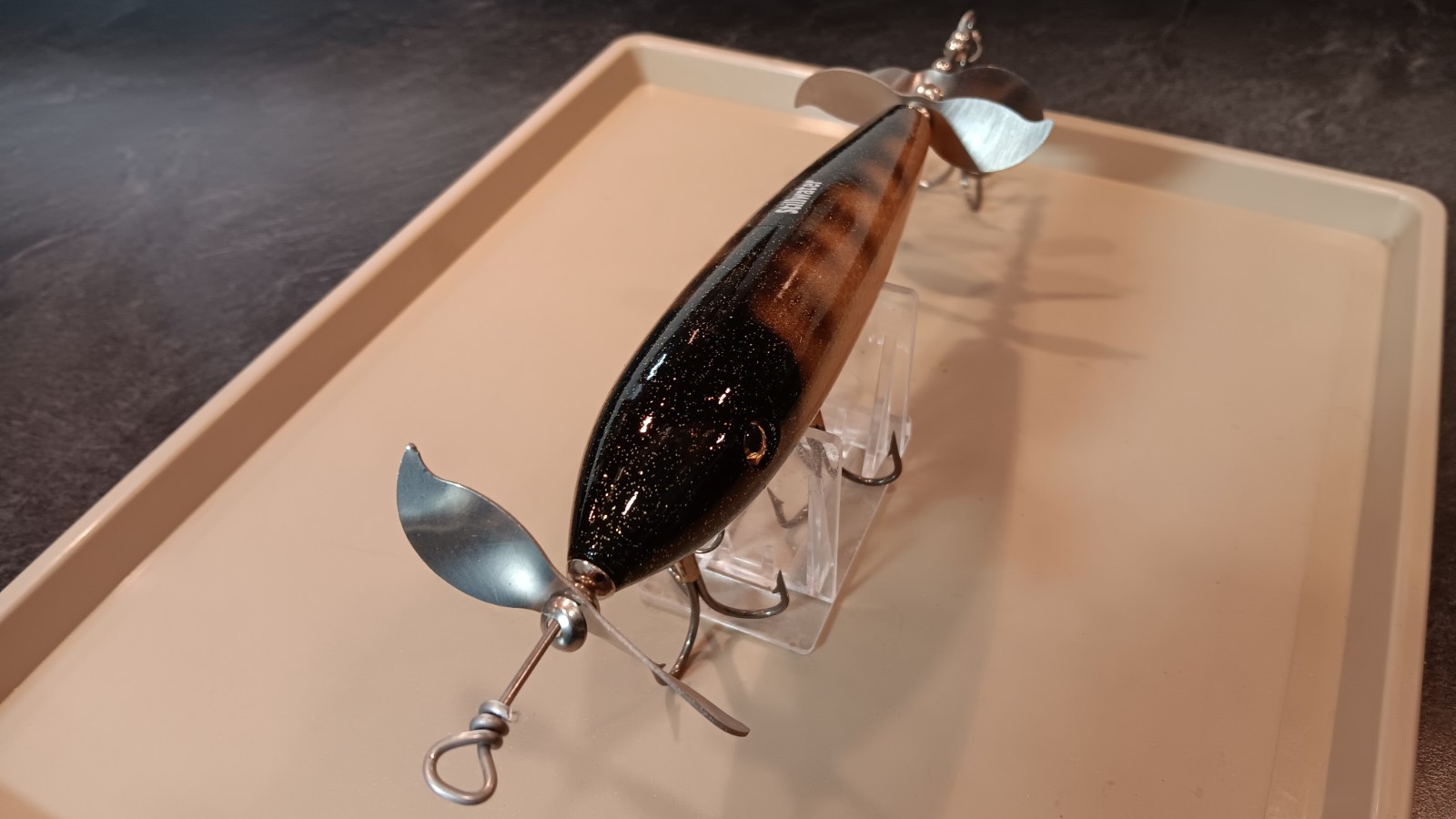 SENNETT STILLWATER "WALLEYE" Musky Muskie Pike Fishing Lure Crankbait Topwater - Image 2