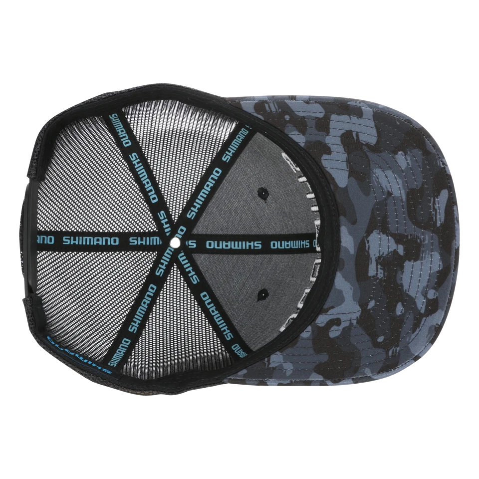 Gorra de camionero estampada Shimano color - talla camobk - talla única para la mayoría (AHATPTR... Foto 2 de 4