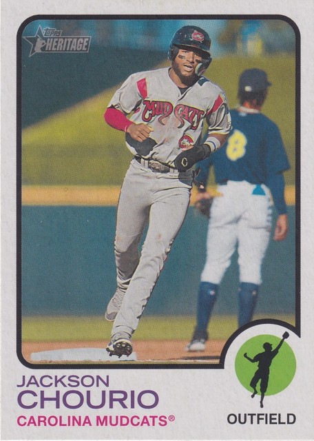 2022 Topps Heritage Minor League Edition - Jackson Chourio #23 (RC)