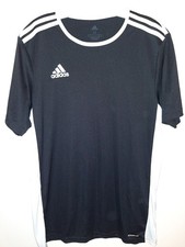 Adidas Black White Aeroready Athletic T-shirt Men s Sz MED--NEW w/o tag