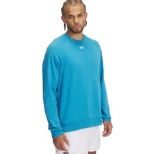 Bluza mska Under Armour Rival Fleece Crew niebieska 1379755 452 XL Under Armour