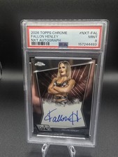 Fallon Henley 2026 Topps Chrome NXT Autograph PSA 9