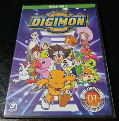Digimon Digital Monsters The Official First Season 1, Vol 2 DVD
