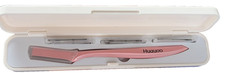 Dermaplaning Tool for Face, Dermaplane Razor for Peach Fuzz with Metal Grip Pro