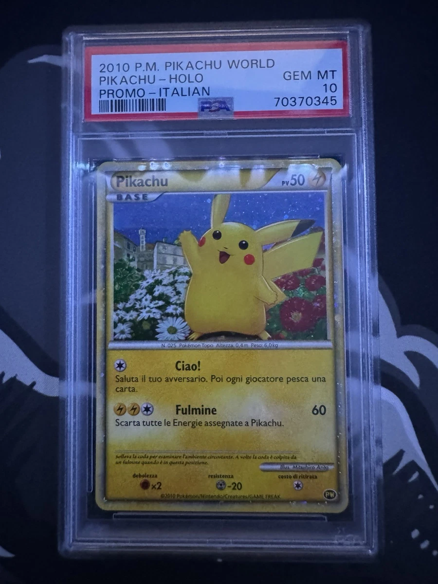 Pikachu Pokémon TCG Professional Sports Authenticator (PSA