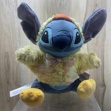 New Disney Store 2022 Easter Stuffed Plush Stitch Chick Costume Dress Up 12"