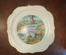 Mississippi Vintage Souvenir State Plate