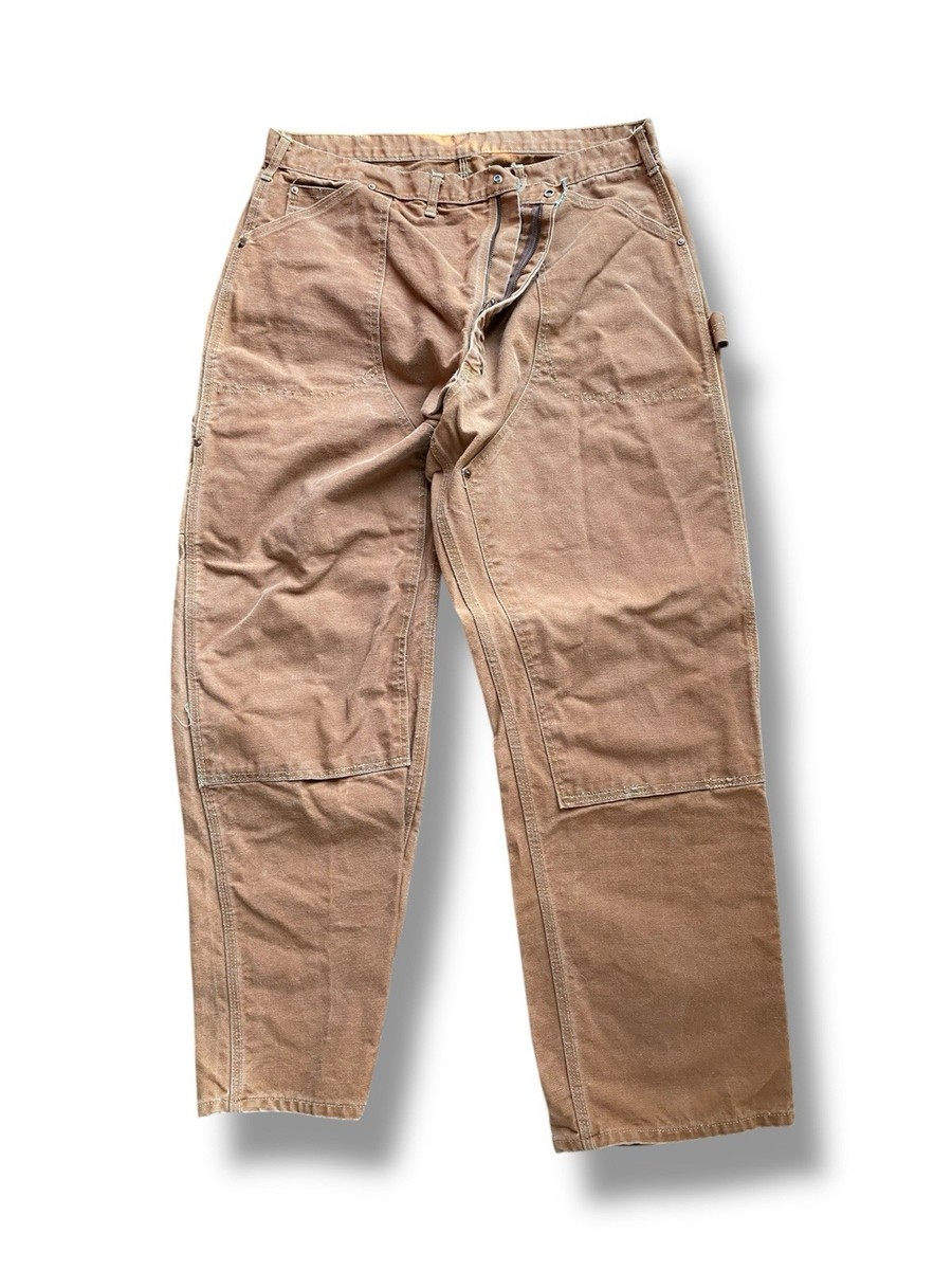 【かめ】60's Carhartt headlight finck Vtg 60s Carhartt Headlight Finck Carpenter Double Knee