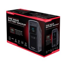 CyberPower 1500VA Sine Wave Battery Back-Up System UPS Power Supply GX1500U