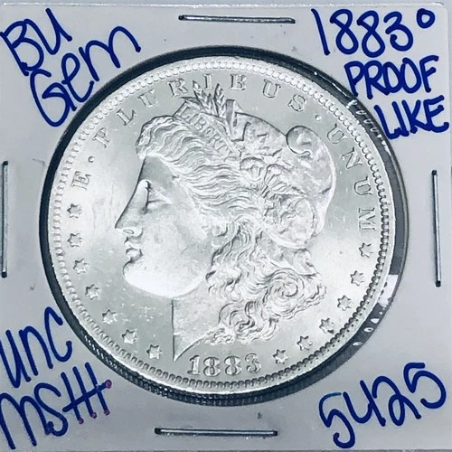 1883 O BU UNCIRCULATED MORGAN SILVER DOLLAR AUTHENTIC U.S.MINT FREESHIPPING 5425
