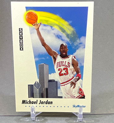 SkyBox 1991-92 Michael Jordan SkyMaster Insert #583 Chicago Bulls Card