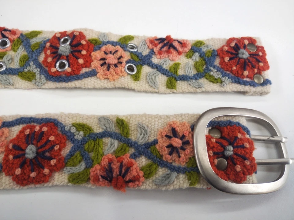 Cinturones boho, cinturones de mujer, hechos a mano, coloridos, para regalo, artesanías peruanas Foto 4 de 4