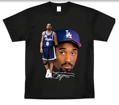 Kobe Bryant x Los Angeles Men's T-shirt Unisex Black Tee