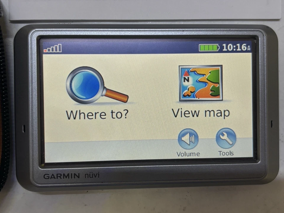 Garmin Nuvi 750 10R-023994 FCC ID IPH-01278 IC1792A-01278 GPS Navigation System - Image 2 of 4