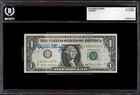 *RARE* Hugh McElhenny Signed $1 One US Dollar Bill NFL Encapsulated Beckett BAS