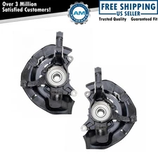 2pc Complete Wheel Bearing & Steering Knuckle Assembly Set for Toyota Avalon