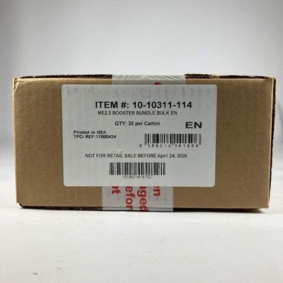Pokemon Mega Evolution ASCENDED HEROES BOOSTER BUNDLE CASE 25 box 150 PACKS