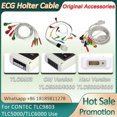 ECG Cable for TLC9803 / TLC5000 / TLC6000 Use Original CONTEC Accessories