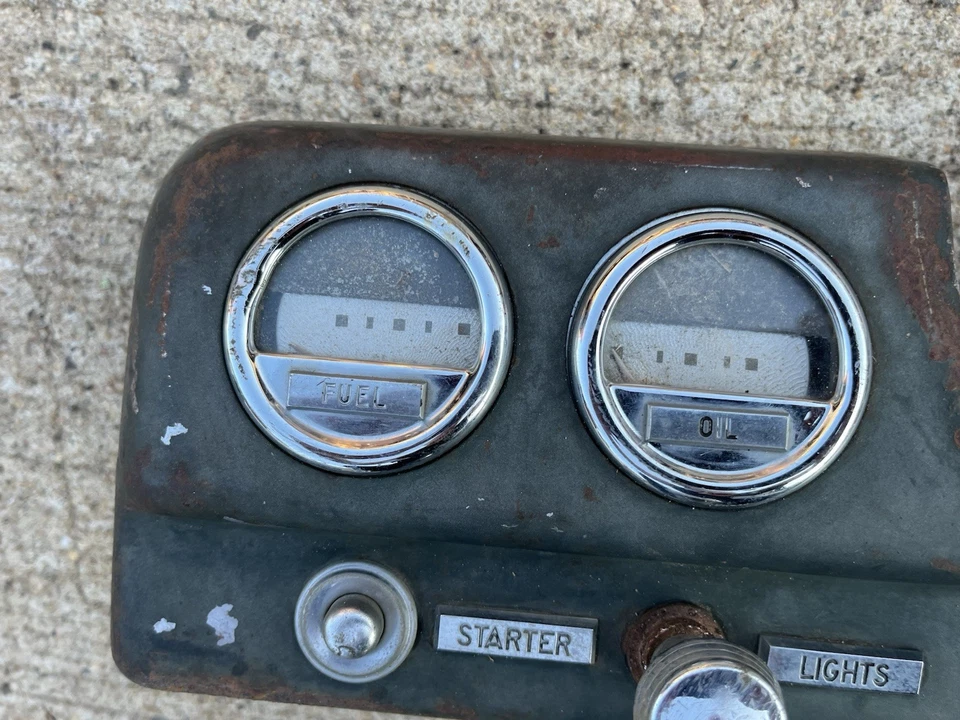 Cuadro de instrumentos Mercury 1949 ver fotos hacer preguntas personalizado Rat Rod Hot Rod Foto 3 de 4