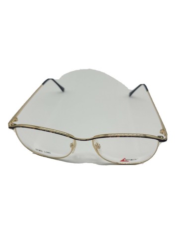 AFFINITY KENMARK NICOLE EYEGLASSES FRAME YG/LAV 56-17-135 JAPAN $150.00 - Picture 2 of 7