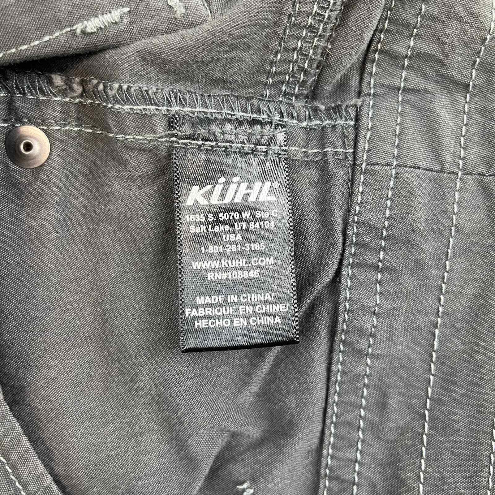 Kuhl Mountaineer Splash Cargo Shorts Womens 10 Shadow… Gem