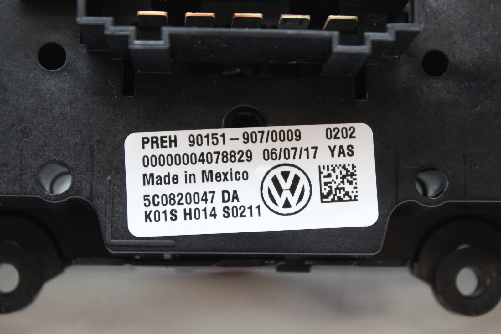 18 VW JETTA HEATER AC CLIMATE CONTROL 5C0 820 047 DA OEM 15 16 17 18 eBay