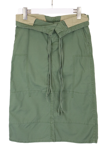 Jupe De Sport Eddie Bauer Taille 16P, Kaki, En Sergé, Coupe A-ligne, Idéale Randonnée