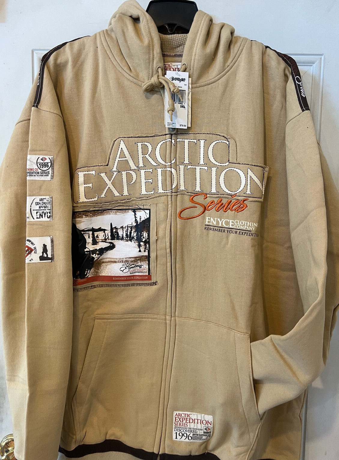 ENYCE Zipper Hoodie Arctic Expedition Series ENYCE Clothing Brand