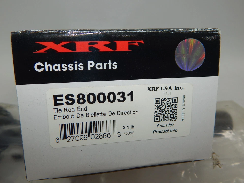 Nuevo extremo de barra de amarre de dirección XRF ES800031 exterior TO69081XL TA3056 45A1180 Foto 2 de 2
