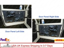Custom Suzuki Samurai SJ410 SJ413 Door Panel Top Qlty Black Canvas +All Fittings