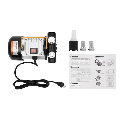Commercial AC 110V Oil Fuel Transfer Extractor Pump Self Priming 60L/min USA