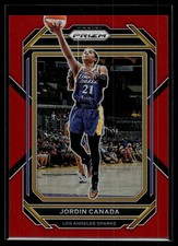 Jordin Canada 2023 Panini Prizm WNBA Red Prizm Card /199 #63