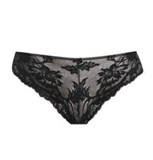 Image of Fantasie Bronte Black Lace Brief UK 8 10 XS S