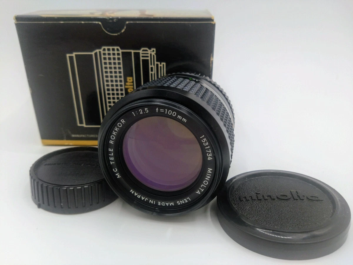 Minolta 100mm f/2.5 Camera Lenses for sale | eBay