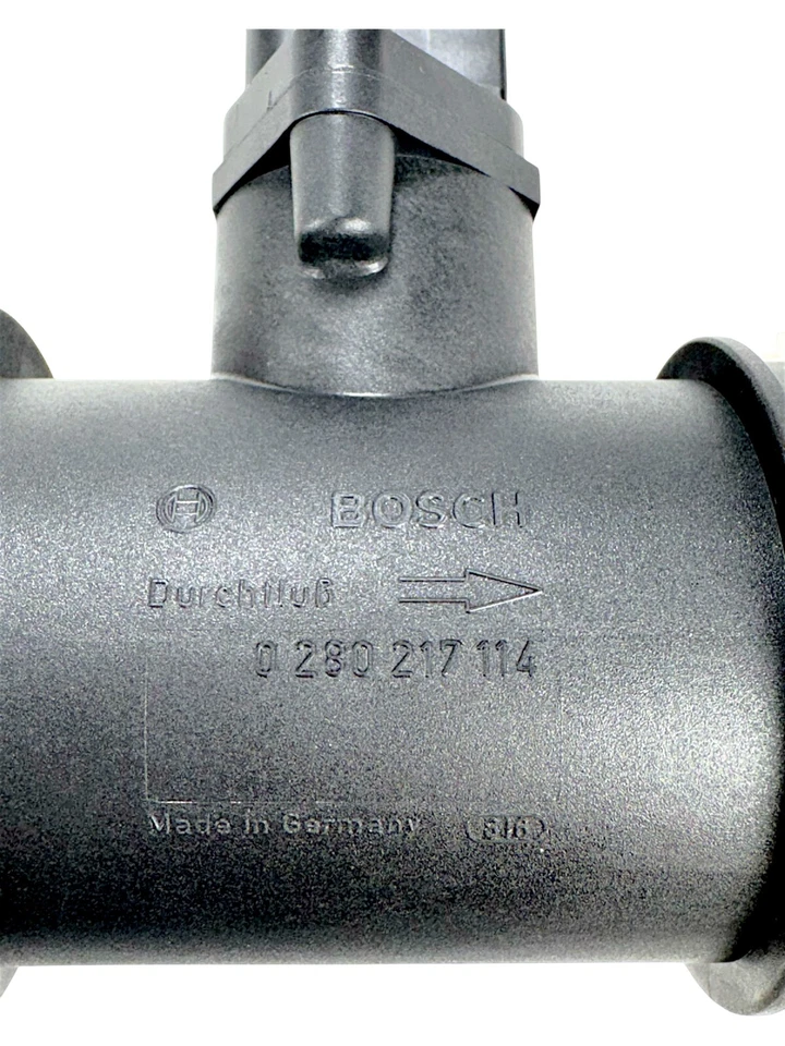 Sensor de flujo de masa de aire genuino BOSCH 0280217114 para Mercedes Benz C230 1997-2000 Foto 2 de 4
