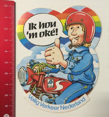 Aufkleber/Sticker: Ik Hou 'm Oke - Veilig Verkeer Nederland (260516170)