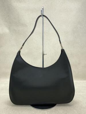 バッグ Vintage Gucci Shoulder Bag Black Authentic Vintage GUCCI Monogram Black GG Canvas Leather